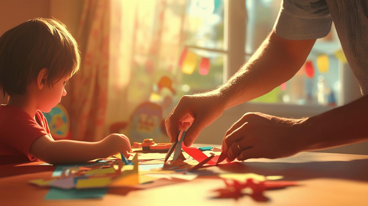 Activité manuelle 3 ans : découvrez l’art du collage naturel avec les feuilles du jardin