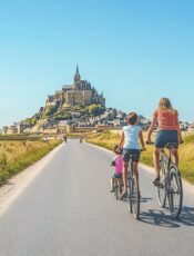 Les meilleures destinations pour visiter la Normandie en famille a velo