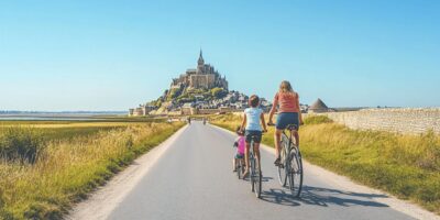 Les meilleures destinations pour visiter la Normandie en famille a velo