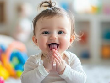 À quel moment un bébé commence-t-il à claquer la langue et que signifie cette étape ?